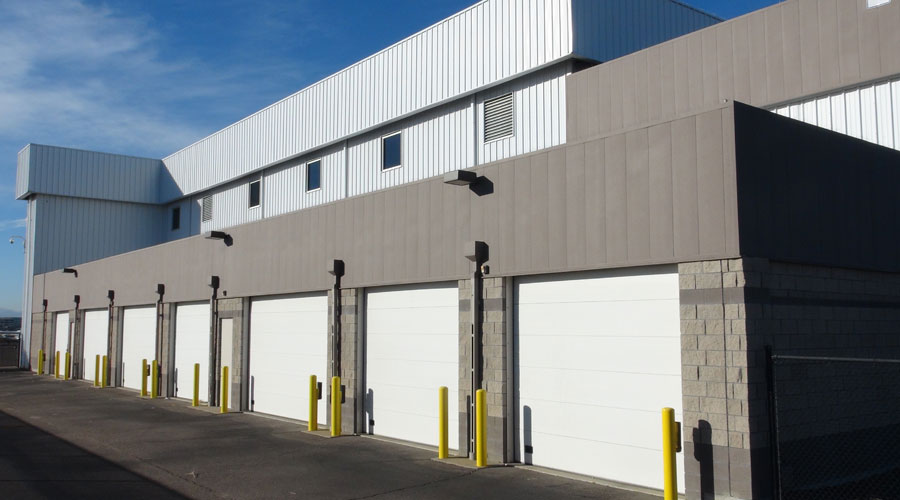 Garage exterior bays